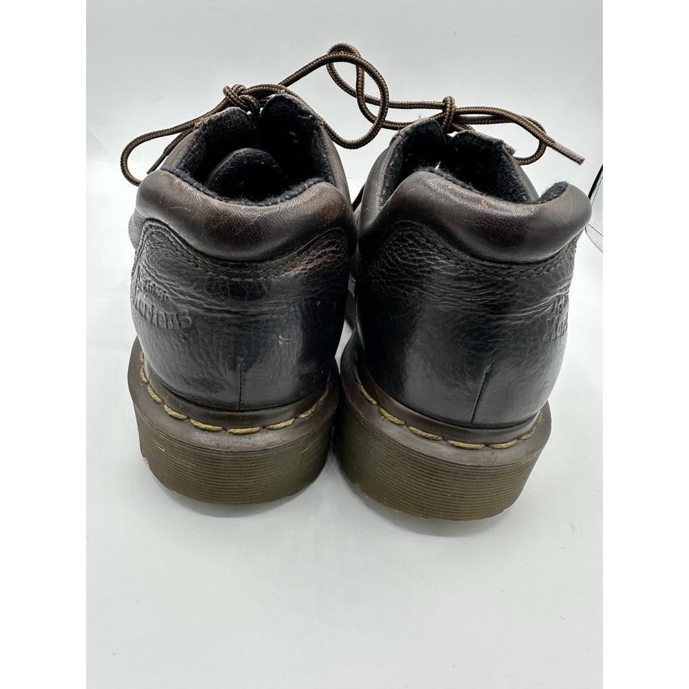 Dr Martens 10940 AW004 Mens 8 Brown Leather Oxford Shoes Y2K Chunky AirWair - Picture 5 of 10